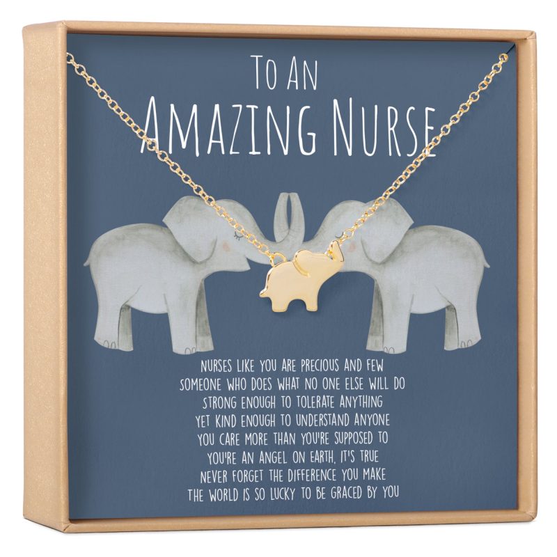 nurse elephant pendant necklace 315333