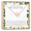 Recruiter Compass Necklace - Dear Ava