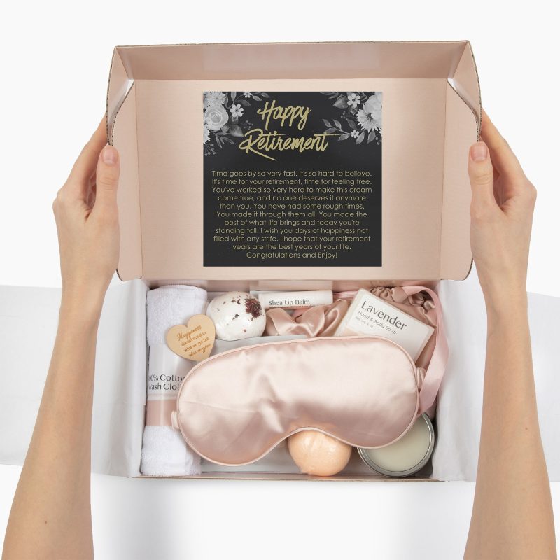 retirement celebration indulgent luxury spa gift box 305639