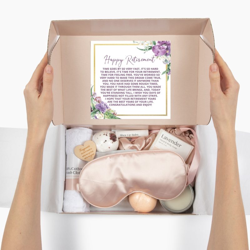 retirement celebration indulgent luxury spa gift box 636832