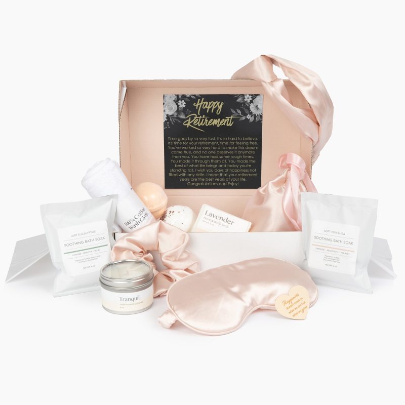 retirement celebration indulgent luxury spa gift box 705483