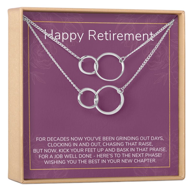 Retirement Necklace, Multiple Styles - Dear Ava