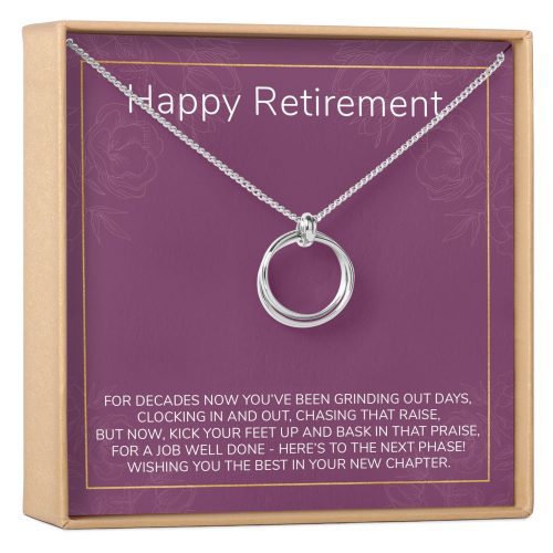 Retirement Necklace, Multiple Styles - Dear Ava