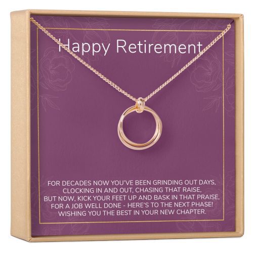 Retirement Necklace, Multiple Styles - Dear Ava