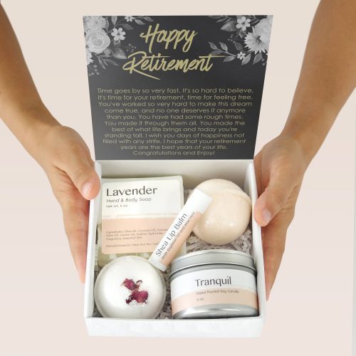 retirement spa gift box 540431