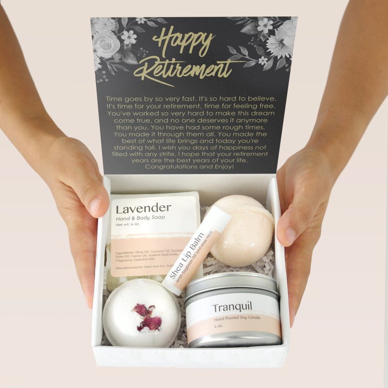 retirement spa gift box 540431