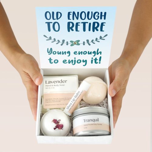 retirement spa gift box 867642