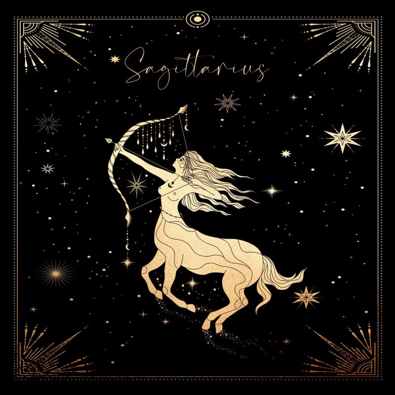 sagittarius deity zodiac gift box set 439354