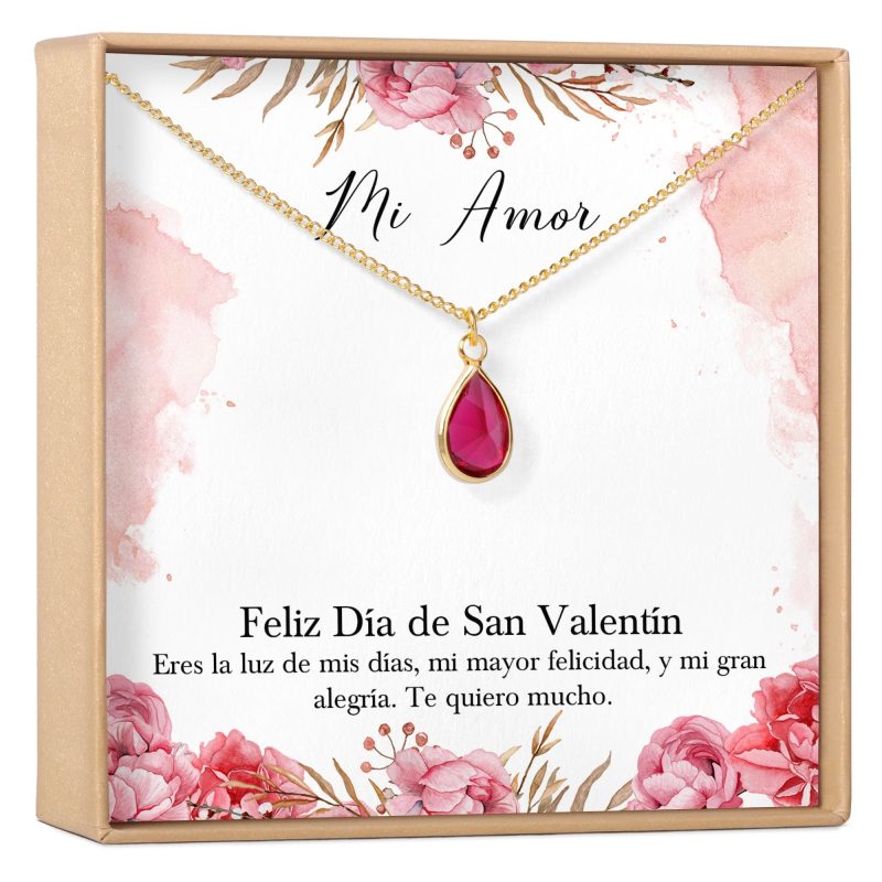 san valentin gemstone necklace 665871