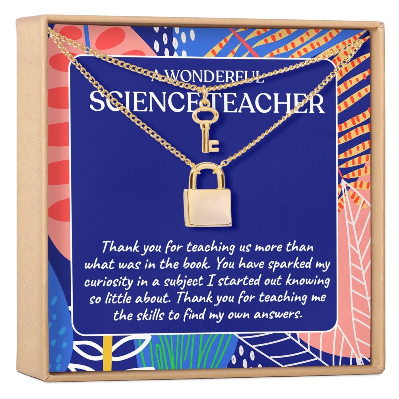 Science Teacher Necklace, Multiple Styles Jewelry - Dear Ava