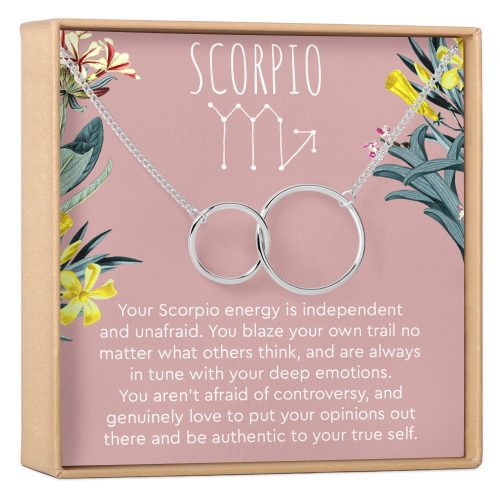 Scorpio Zodiac Gift Necklace - Dear Ava