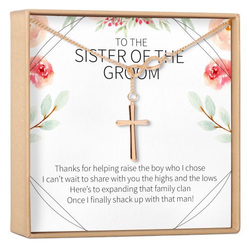 Sister of the Groom Necklace - Dear Ava