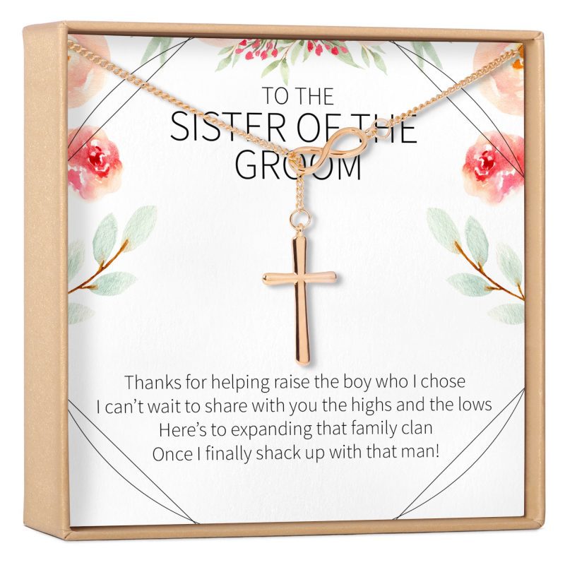 Sister of the Groom Necklace - Dear Ava