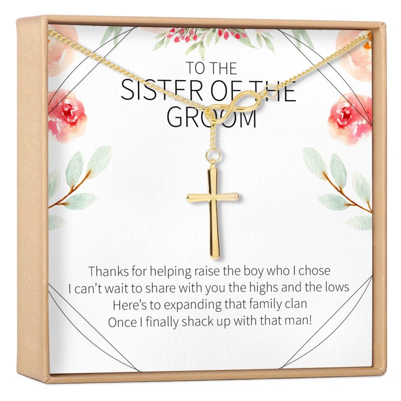 Sister of the Groom Necklace - Dear Ava