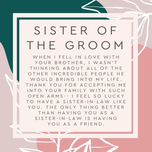 sister of the groom spa gift box 289621