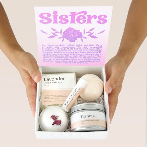 sisters compass necklace gift box set 421970