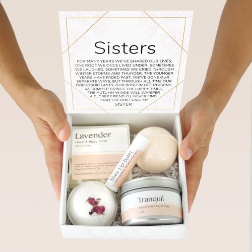 sisters spa gift box 322228