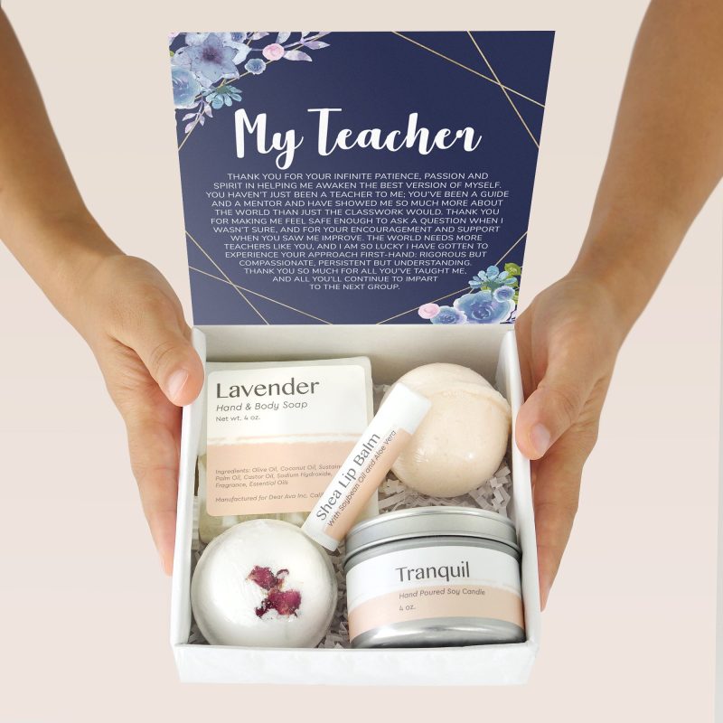 teacher spa gift box 122638