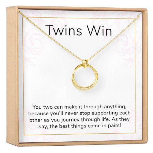 Twin Sister Gift Necklace - Dear Ava