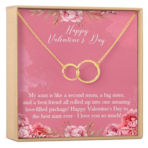 Valentine's Day Gift for Aunt Necklace - Dear Ava