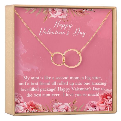 Valentine's Day Gift for Aunt Necklace - Dear Ava