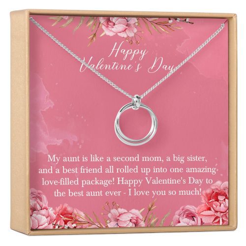 Valentine's Day Gift for Aunt Necklace - Dear Ava