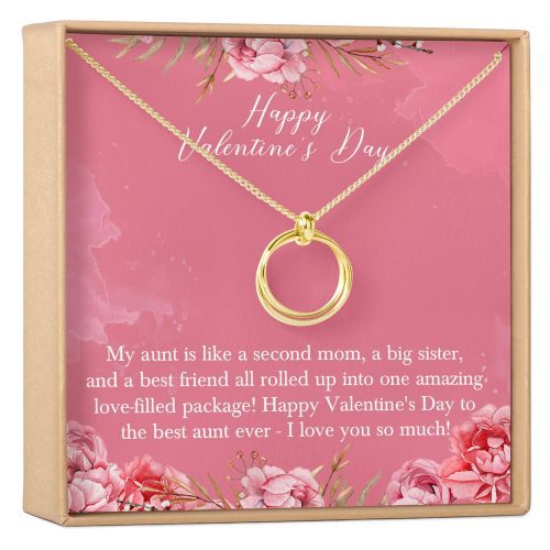 Valentine's Day Gift for Aunt Necklace - Dear Ava