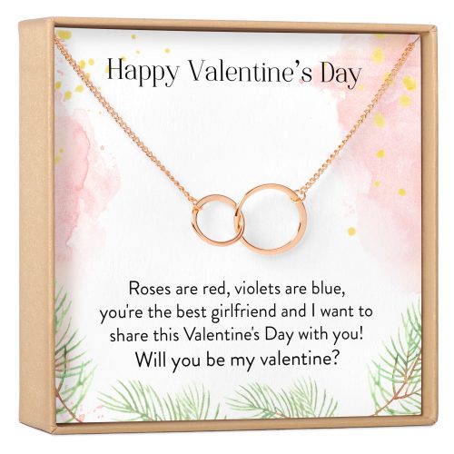 Valentine's Day Gift for Girlfriend Necklace - Dear Ava