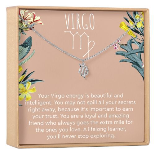 Virgo Zodiac Gift Necklace - Dear Ava