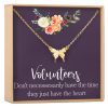 Volunteer Appreciation Necklace, Multiple Styles - Dear Ava