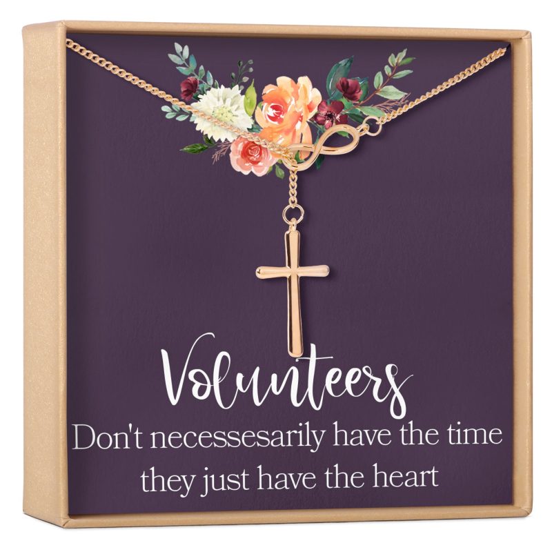 Volunteer Appreciation Necklace, Multiple Styles - Dear Ava