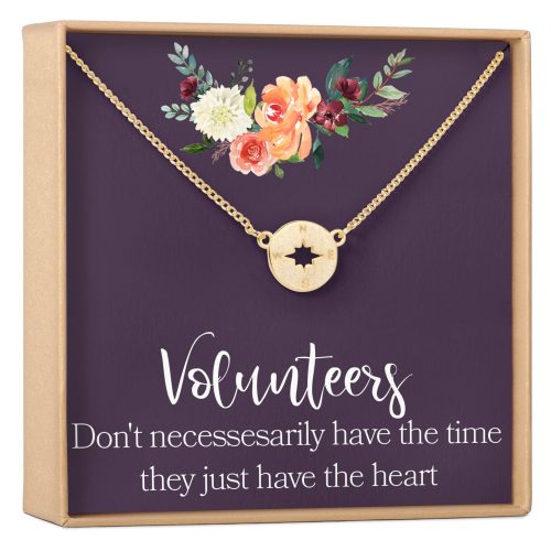 Volunteer Appreciation Necklace, Multiple Styles - Dear Ava