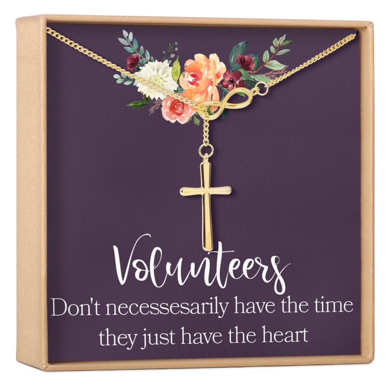 Volunteer Appreciation Necklace, Multiple Styles - Dear Ava